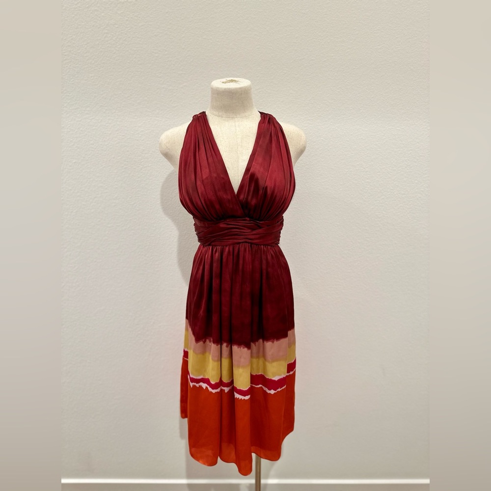 Custom Silk Charmeuse Dress